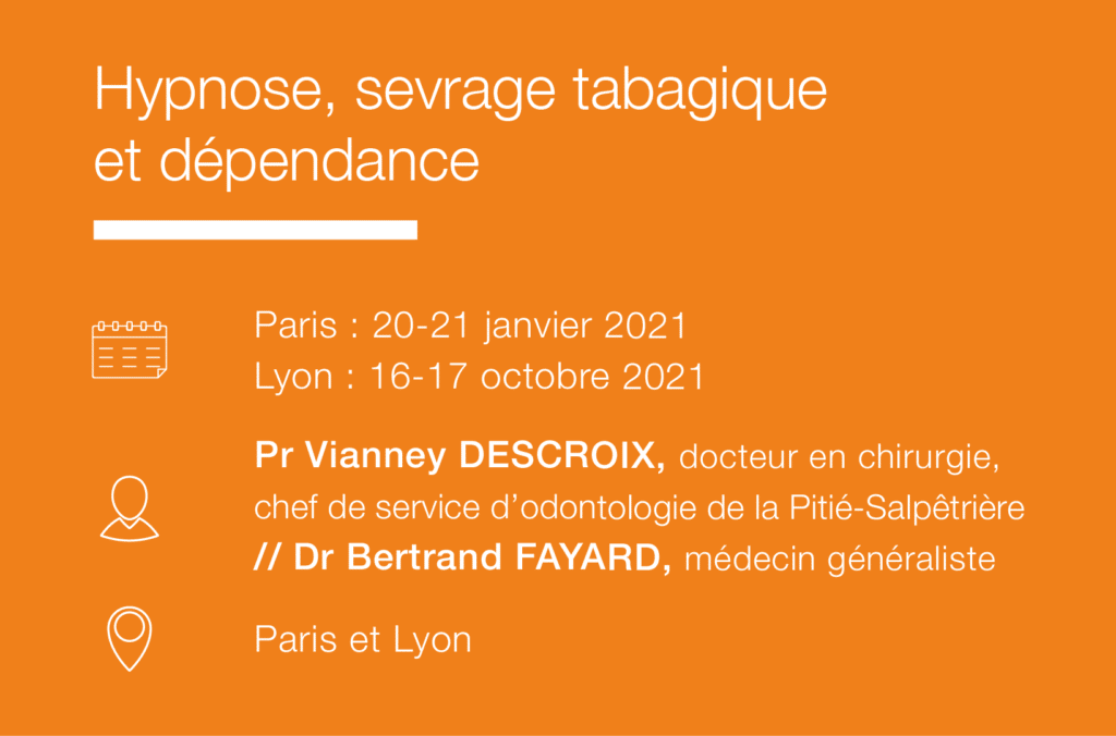 Seminaire Hypnose Sevrage tabagique dependance-IFH