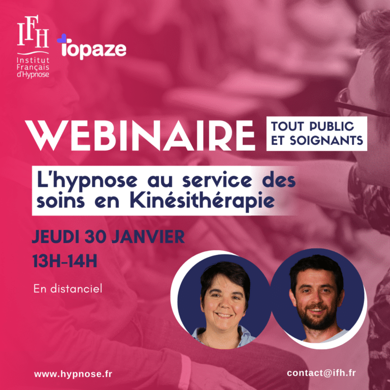 Webinaire hypnose kiné